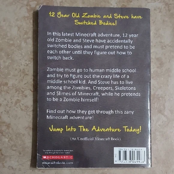 Diary of a Minecraft Zombie Book Set - Picture 8 of 15